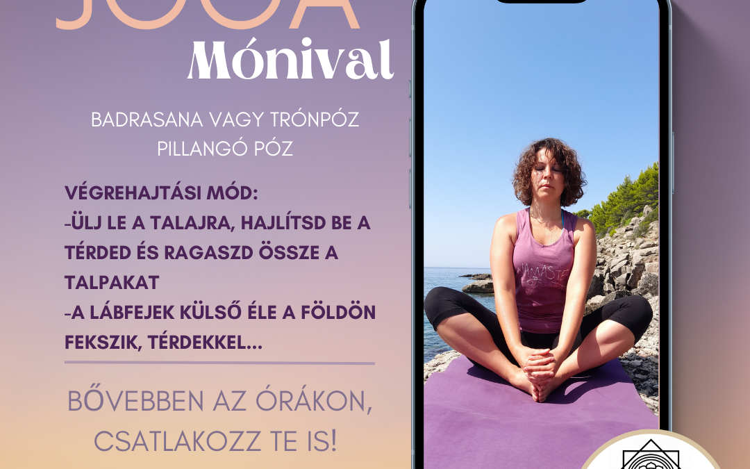 Badrasana vagy trónpóz