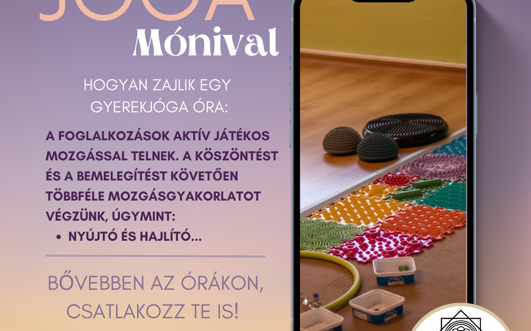 Hogyan zajlik egy gyerekjóga óra