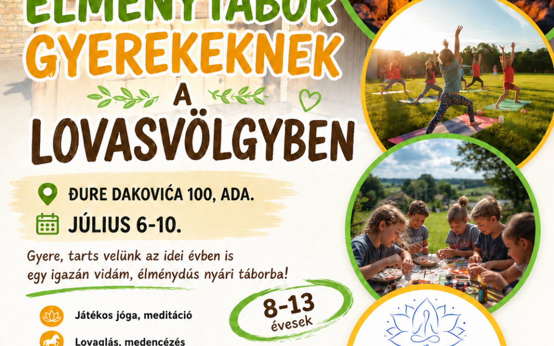 Élménytábor gyerekeknek a lovasvölgyben