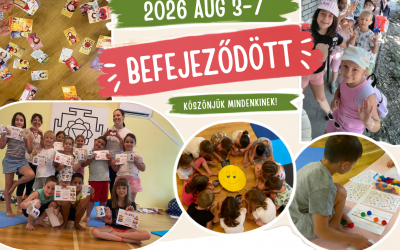Befejeződött az augusztus 3.-7. gyermekjóga tábor